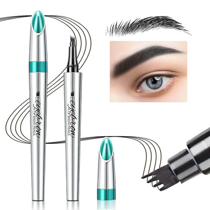 ОФЕРТА 1+1 БЕЗПЛАТНО 3D Козметичен молив за вежди