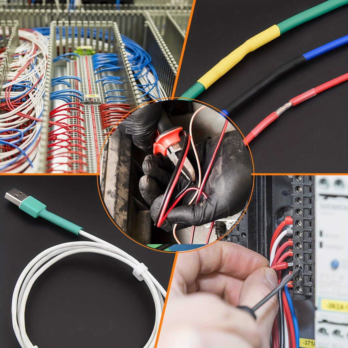 Комплект 580 Термоусадъчни Тръби