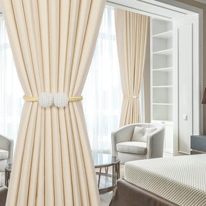 Комплект 4 магнитни връзки за завеси и пердета